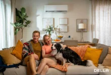 smart sustainable and dialed in della mini splits vision for modern living