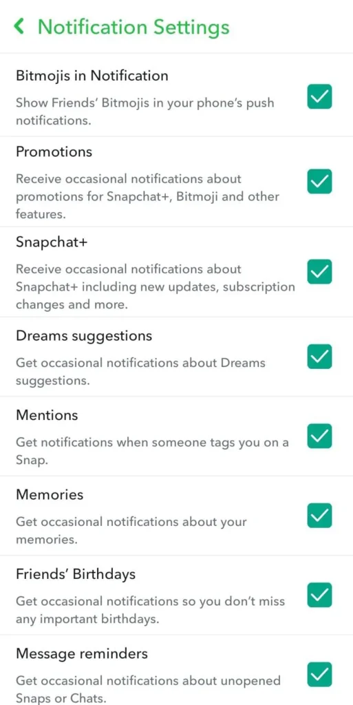 fix snapchat notifications sound not working 1