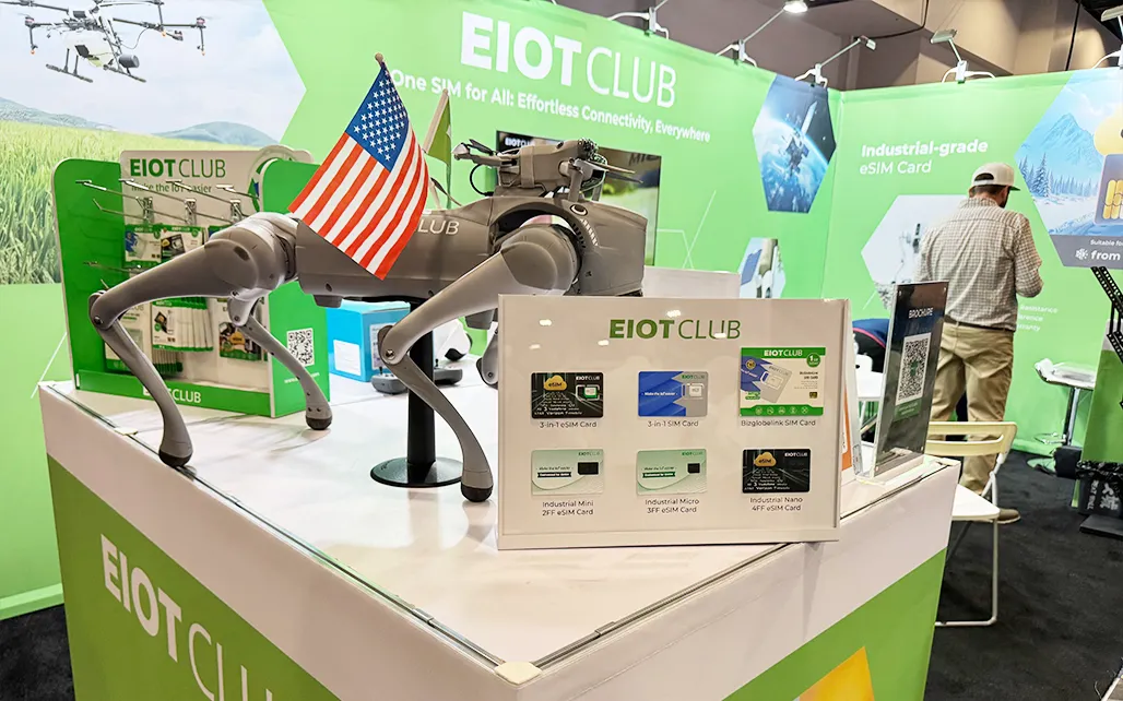 from remote farms to surveillance robots eiotclubs esim powers critical iot at isc west 2025