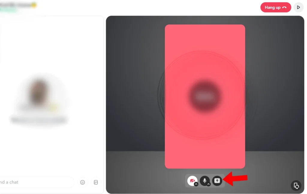how to share my screen on snapchat desktop