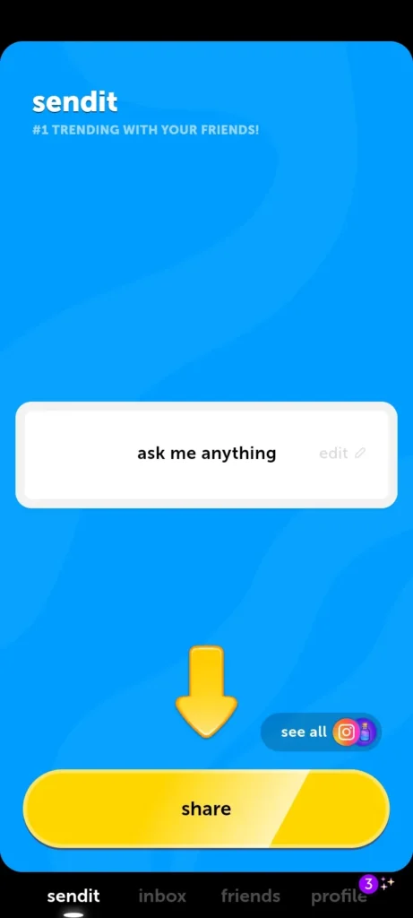 sendit snapchat ask me everything