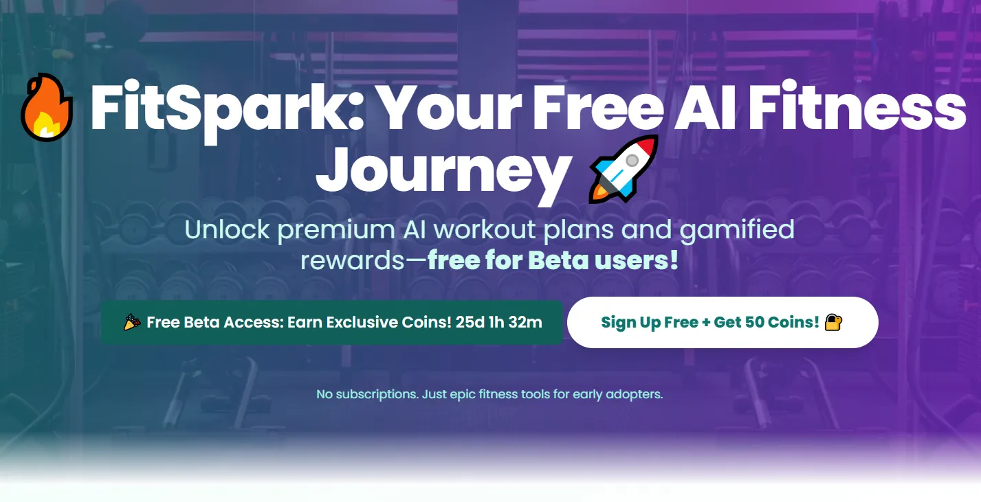 fitspark the free ai fitness app revolutionizing your workout routine