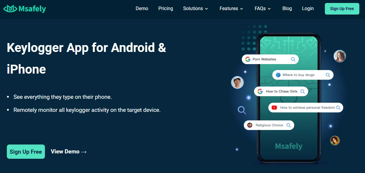 msafely review best keylogger iphone no jailbreak