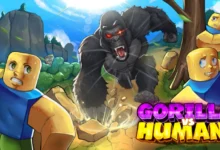 roblox gorilla vs humans redeem codes