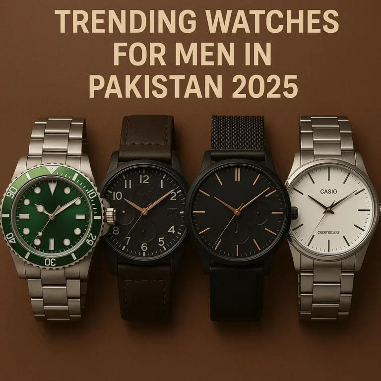 trending watches for men in pakistan 2025