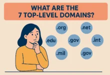 what are the 7 top level domains