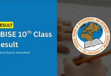 fbise federal board 10th class result matric hsc part 2