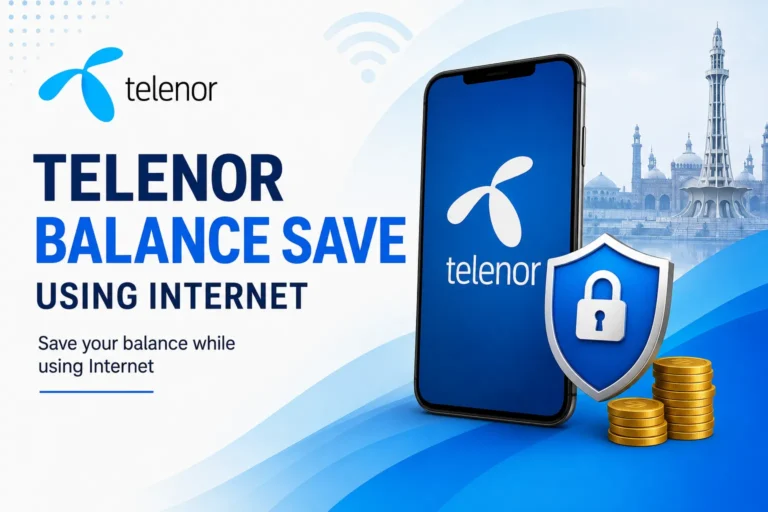 telenor balance save code
