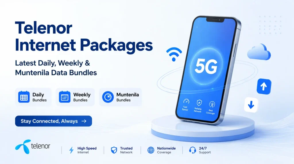 telenor internet packages