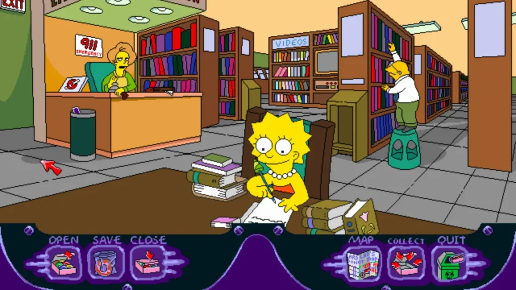 the simpsons virtual springfield 1997