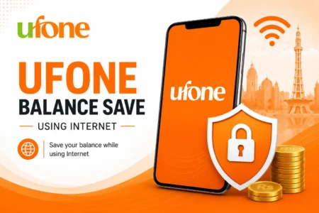 ufone balance save code