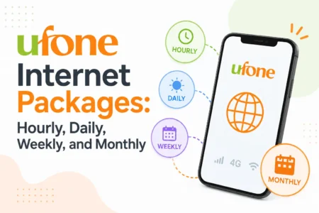 Ufone Internet Packages: Hourly, Daily, Weekly, and Monthly ufone internet packages