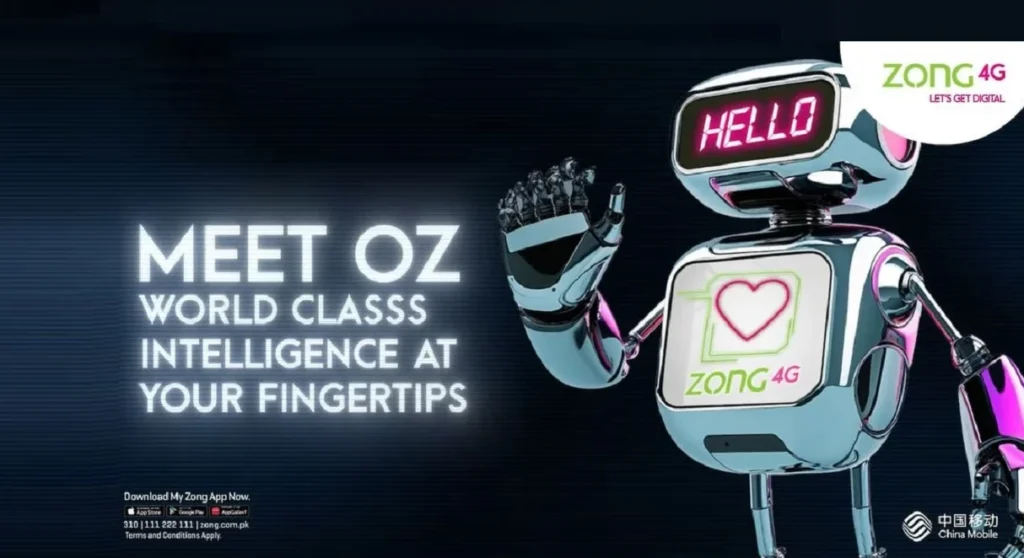 Zong Launches OZ, An AI-Powered Assistant to Transform Telecom Support in Pakistan zong ai assistant oz launch