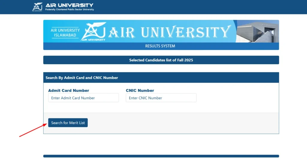 air university au result