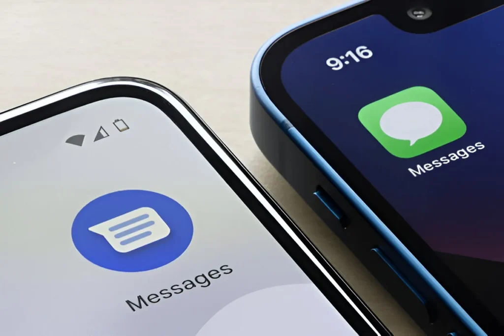 android rcs editing iphone text messages