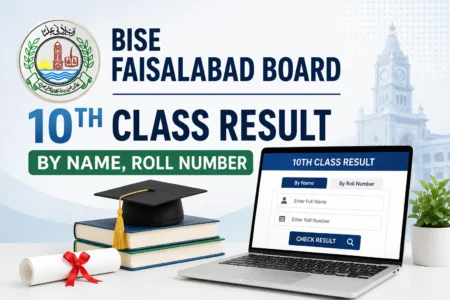 BISE Faisalabad Board 10th Class Result 2026 Matric SSC 2 faisalabad board 10th class result matric ssc 2
