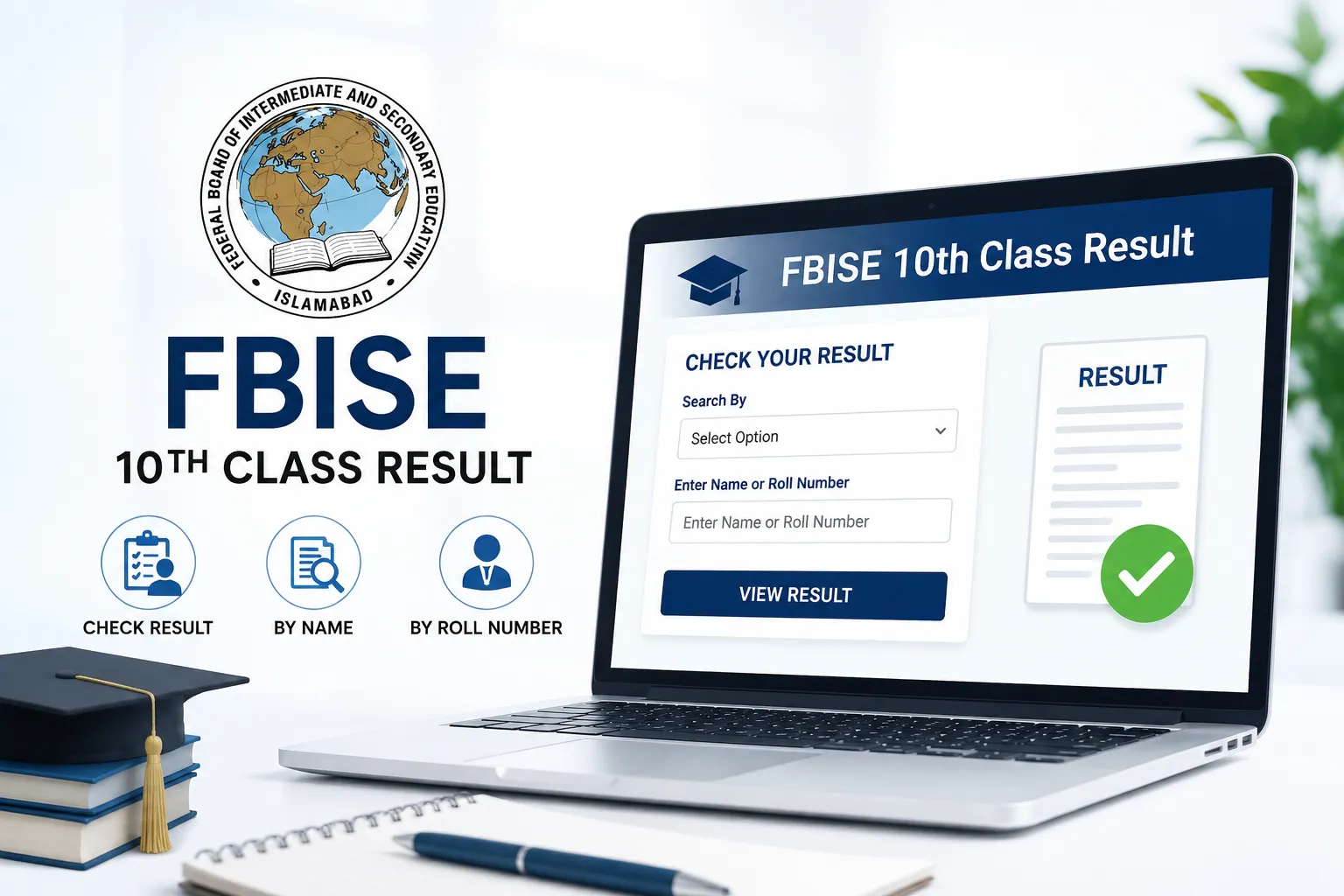 fbise federal board 10th class gazette matric ssc 2