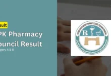 kpk pharmacy council result category a b
