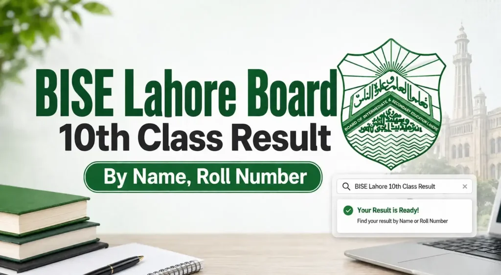 BISE Lahore Board 10th Class Position Holders 2026 Matric SSC 2 lahore board 10th class position holders matric ssc 2