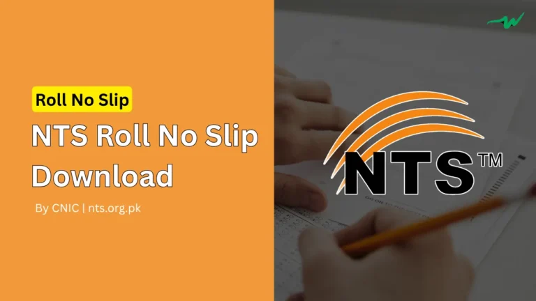nts roll number slip download by cnic
