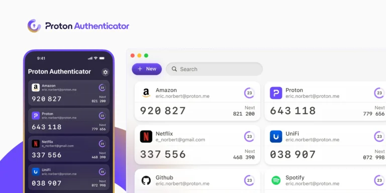 proton authenticator 2fa app launch