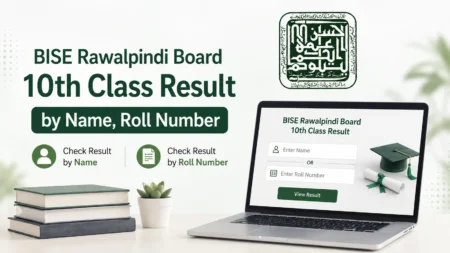 BISE Rawalpindi Board 10th Class Result 2026 Matric SSC 2 rawalpindi board 10th class result matric ssc 2