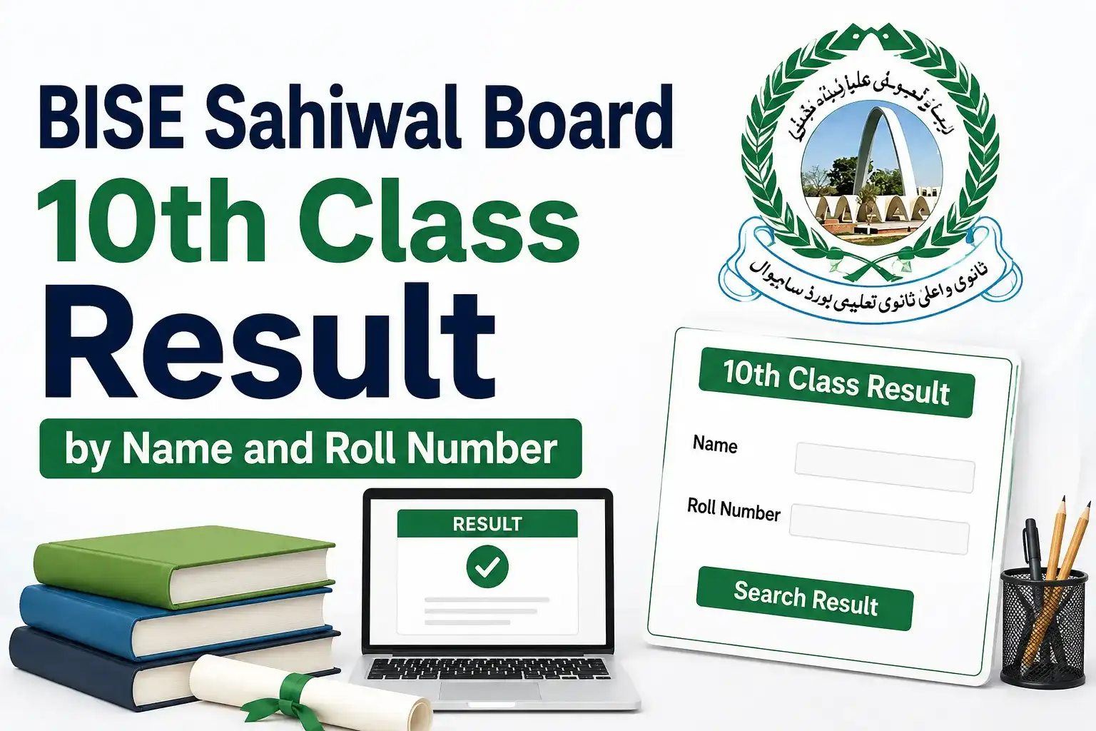 sahiwal board 10th class gazette matric ssc 2
