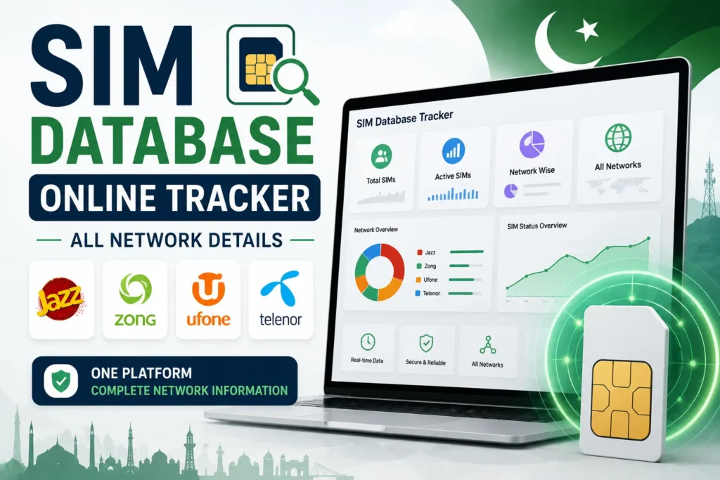 SIM Database Online 2026 Tracker All Network Details sim database online
