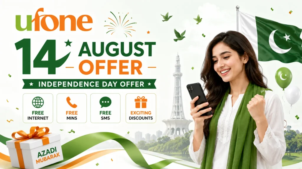 ufone 14 august offer
