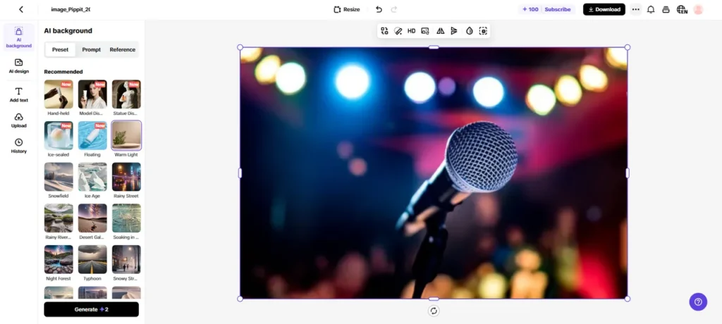 announce store discounts quickly with pippits poster maker 4
