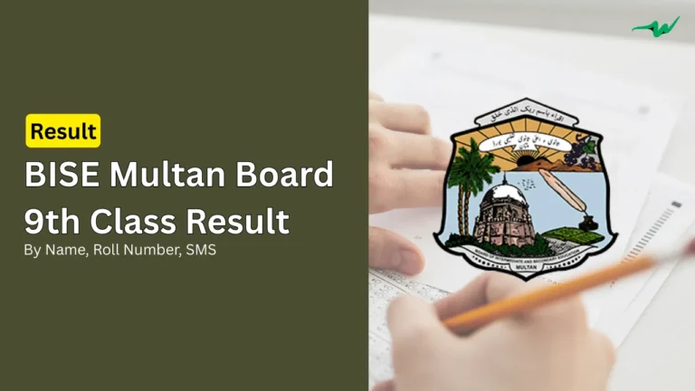 bise multan board 9th class gazette matric ssc 1