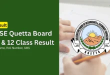 bise quetta board ics result hssc 1 and 2