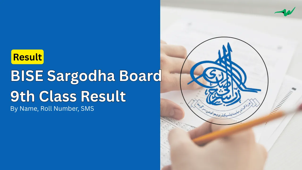 bise sargodha board matric result 9th class ssc 1