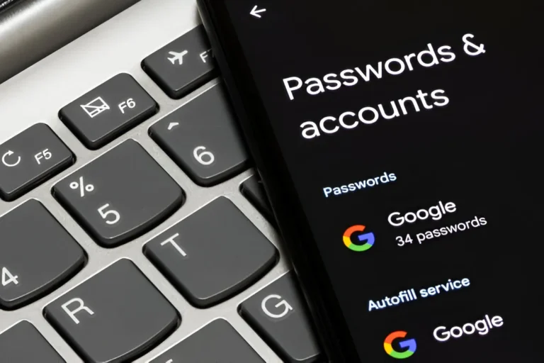 google password manager app launch android