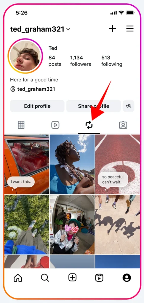 how to repost posts and reels on instagram 2