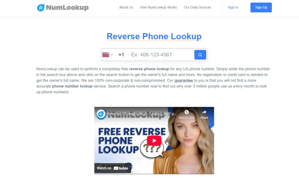 numlookup