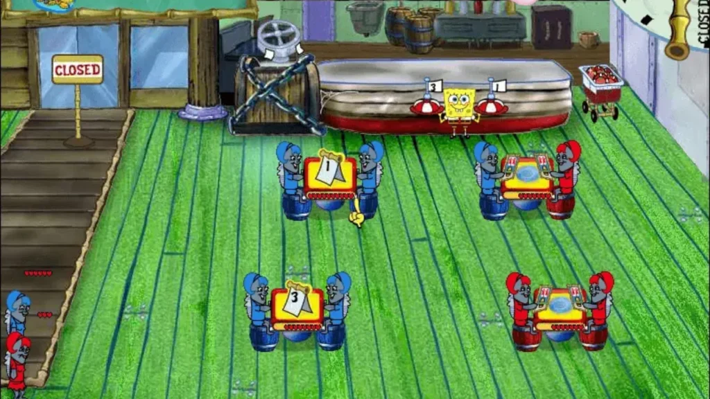 spongebob diner dash 2006