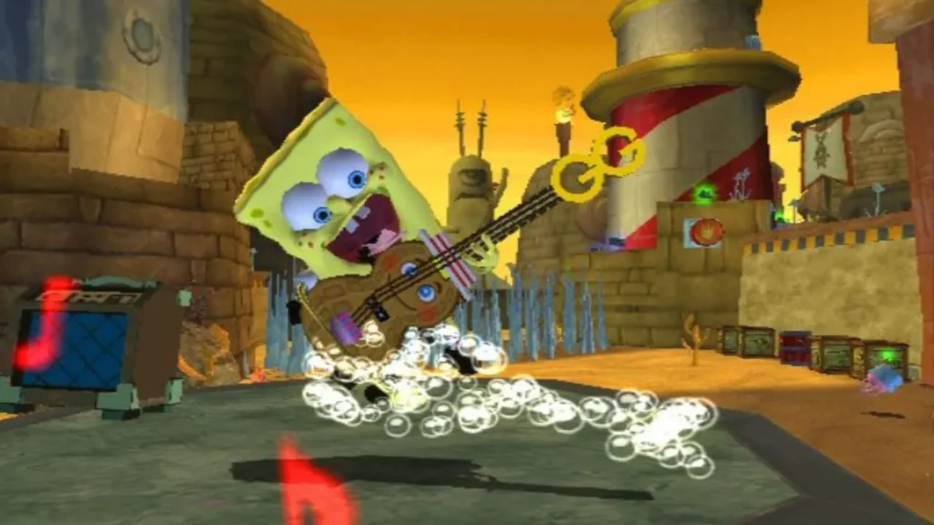 spongebob squarepants the movie game 2004