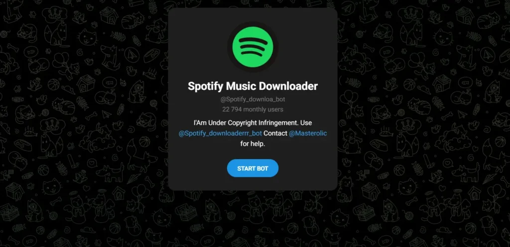 spotify downloader bot