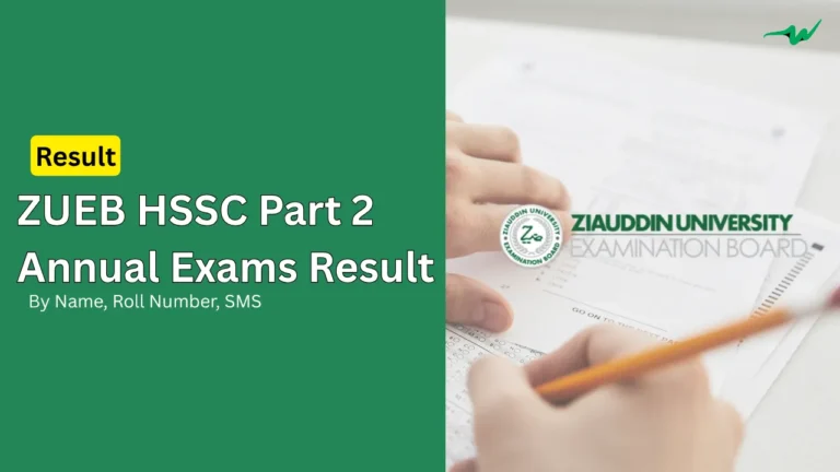 zueb hssc part 2 annual exams result