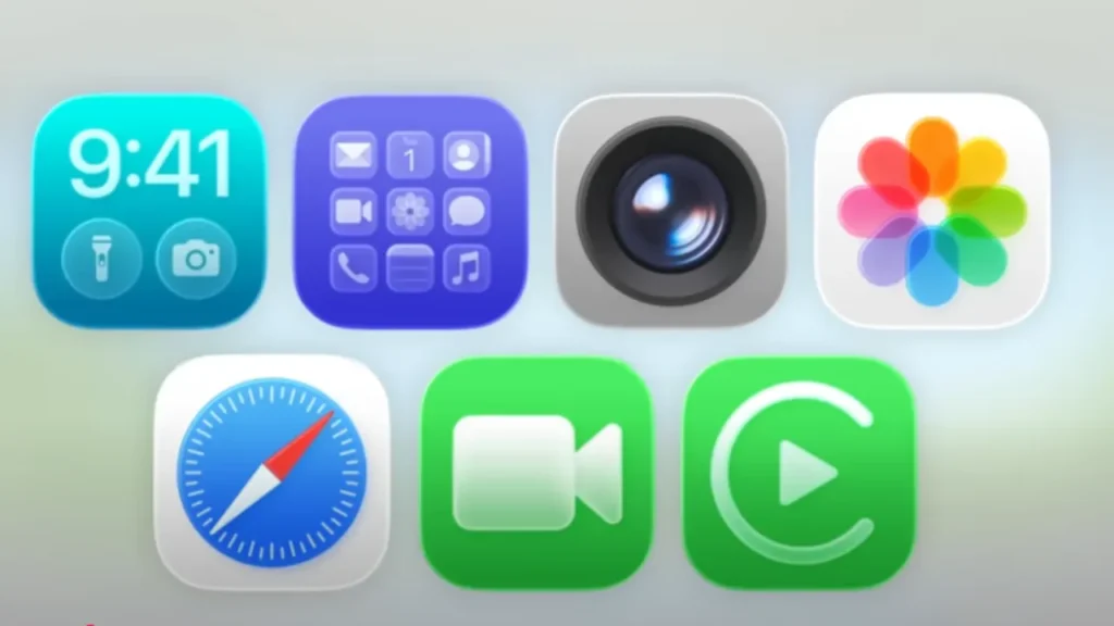 ios 26 blurry icons fix liquid glass