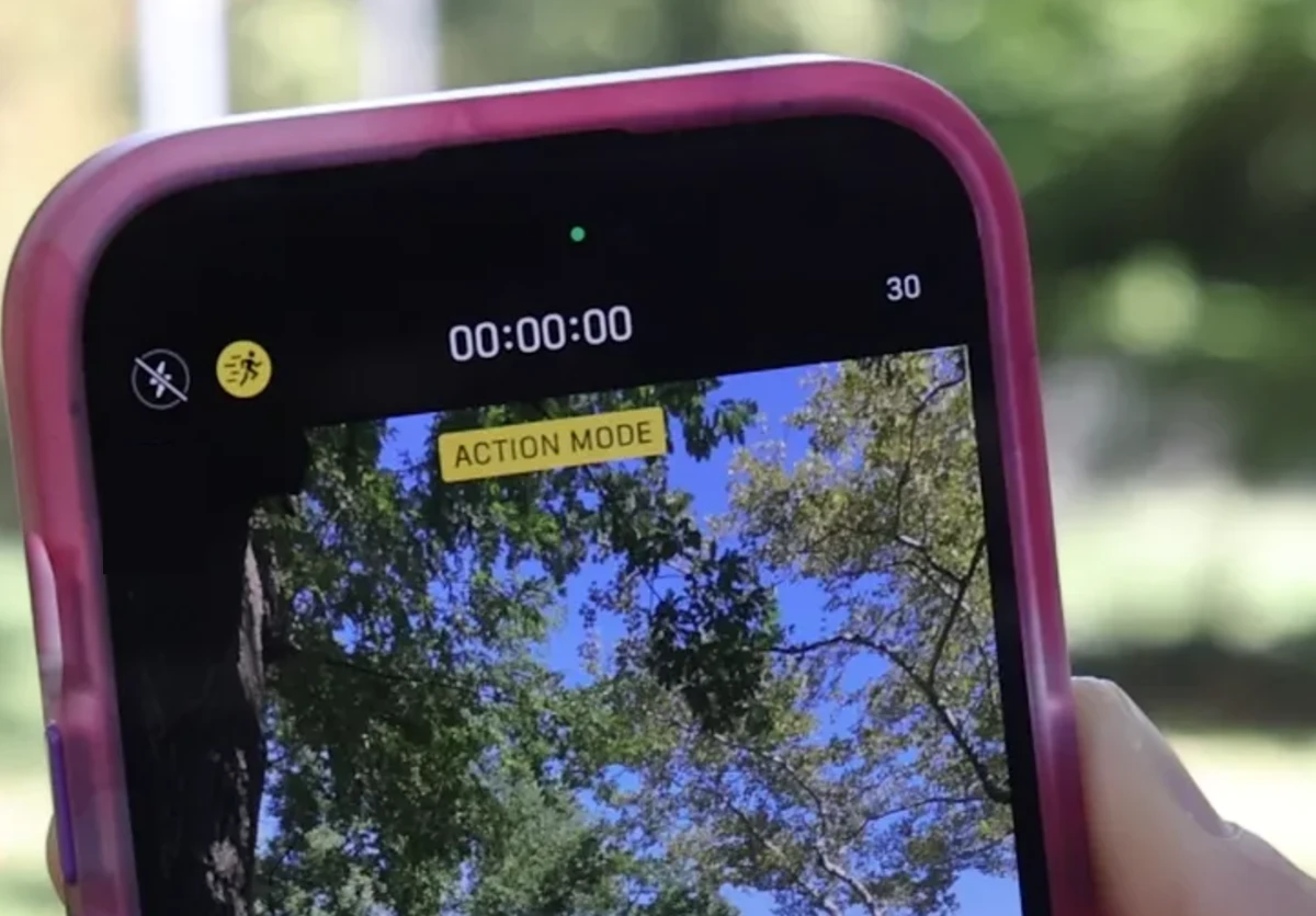 iphone action mode guide