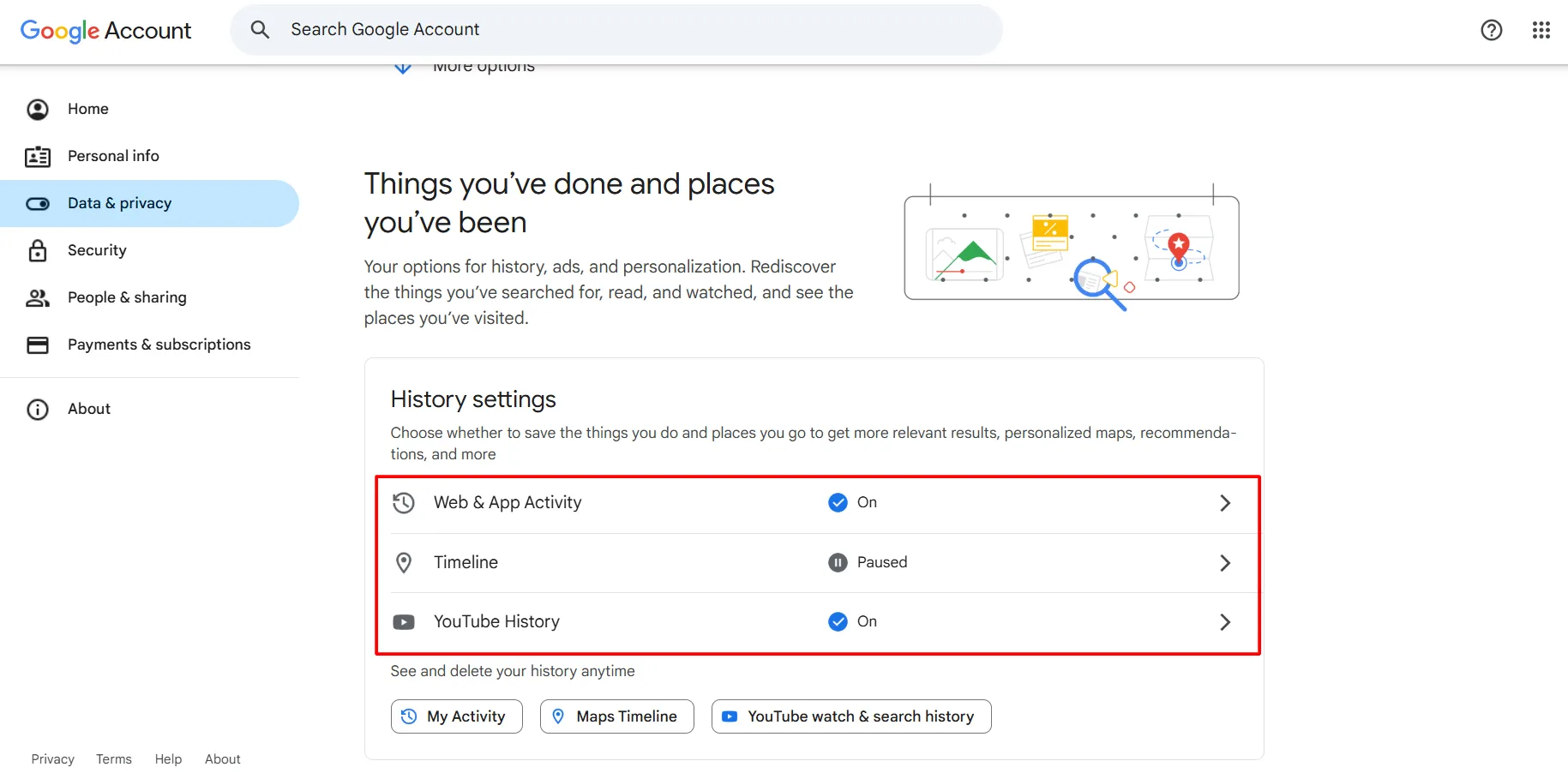 set up auto delete for ongoing privacy 2
