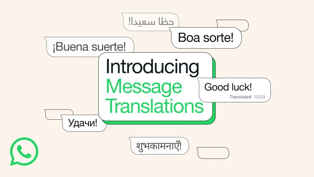 WhatsApp Rolls Out On-Device Chat Translation Feature for iOS and Android whatsapp on device translation feature android ios