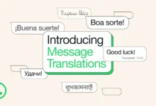 whatsapp on device translation feature android ios