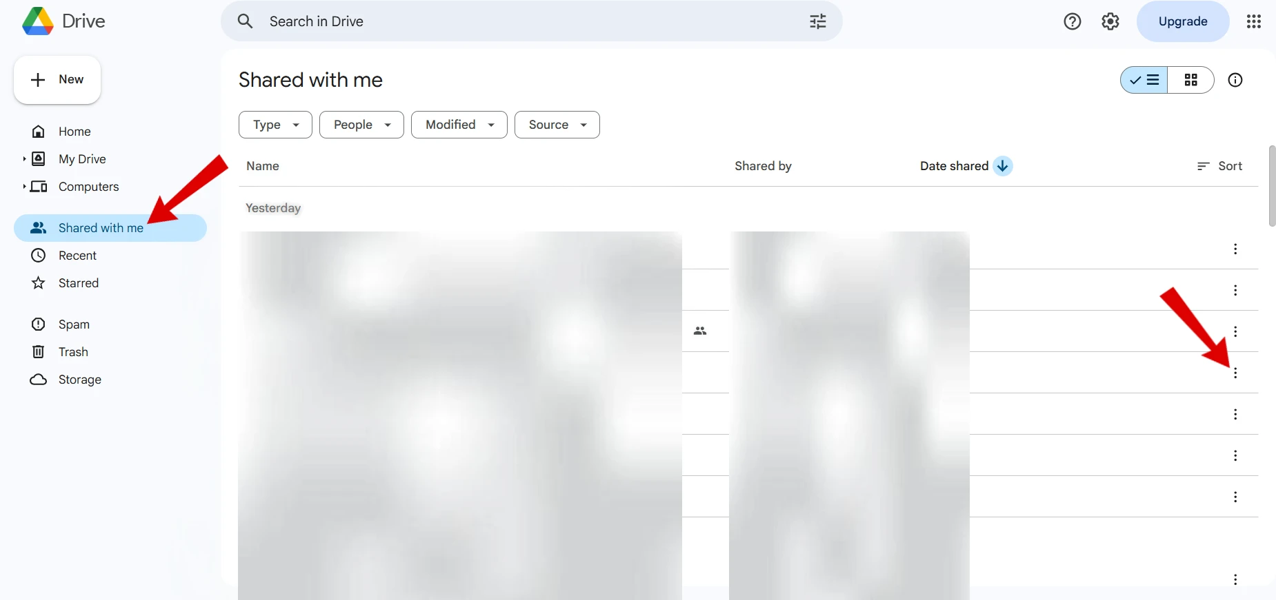 block someone google drive stop unwanted file sharing 2