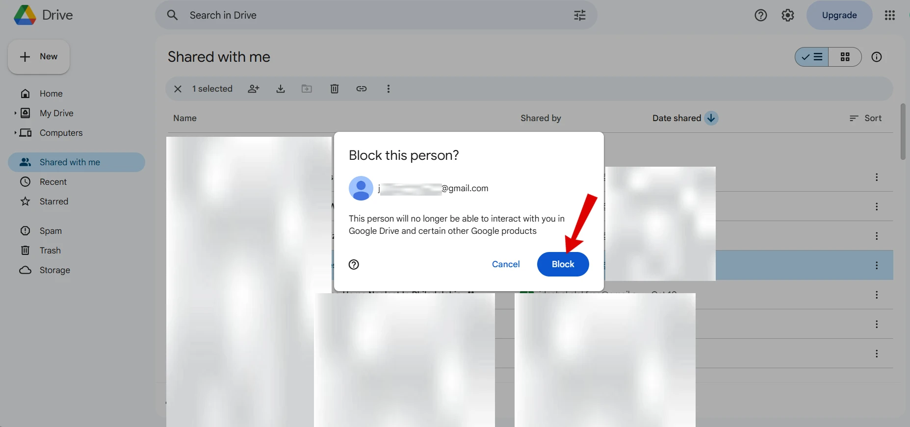 block someone google drive stop unwanted file sharing 5