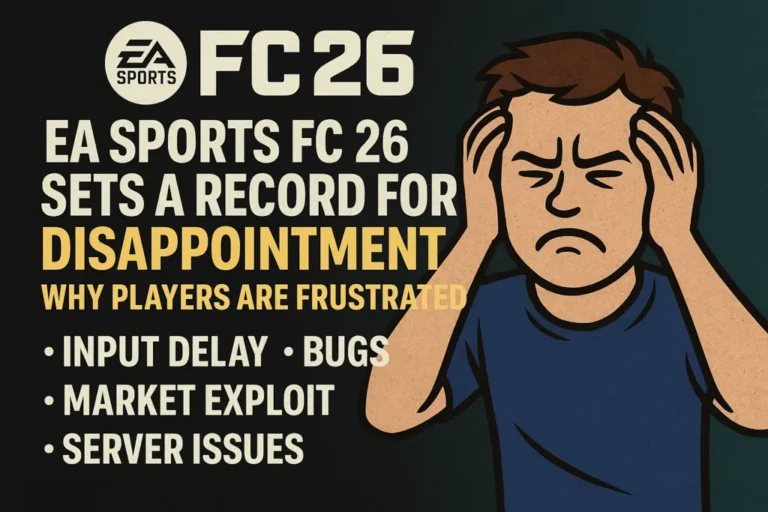 ea sports fc 26 sets a record for disappointment why players are frustrated