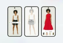 google ai shopping try on shoes online