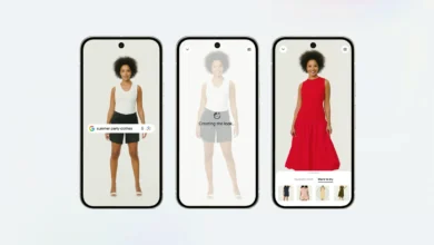 google ai shopping try on shoes online